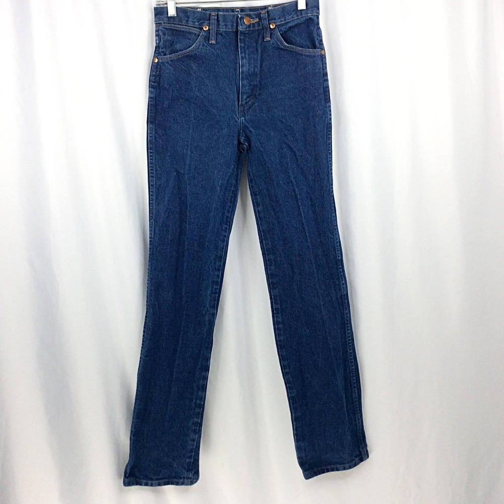 Vintage Wrangler Straight Leg Jeans Men's Size 28x34